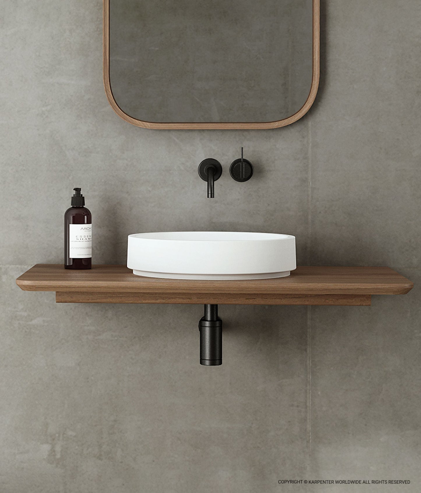 East Bath Hanging Washbasin