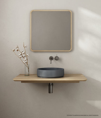 East Bath Square Hanging Mirror