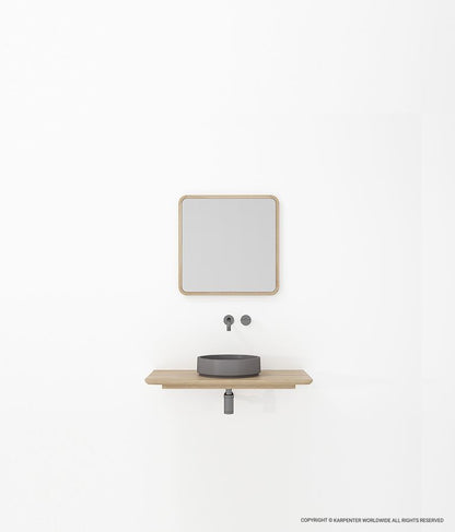 East Bath Square Hanging Mirror