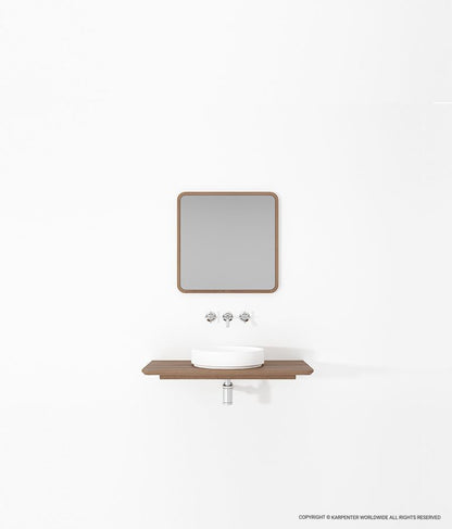 East Bath Square Hanging Mirror