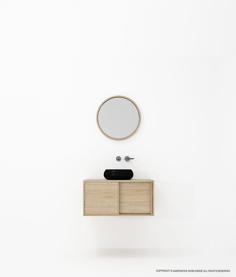 East Bath Round Hanging Mirror