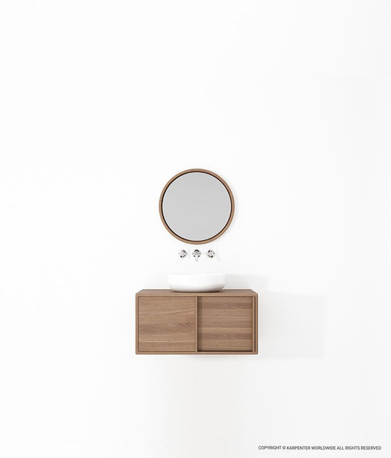 East Bath Round Hanging Mirror