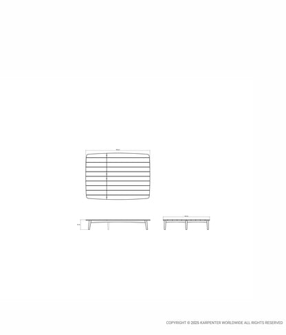 GRASSHOPPER OUTDOOR Doubel Sunbed
