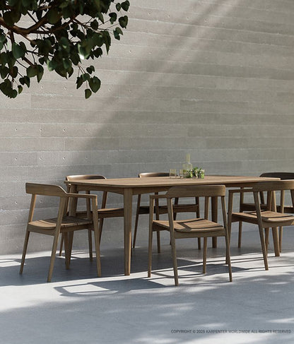GRASSHOPPER OUTDOOR Rectangular Dining Table 200