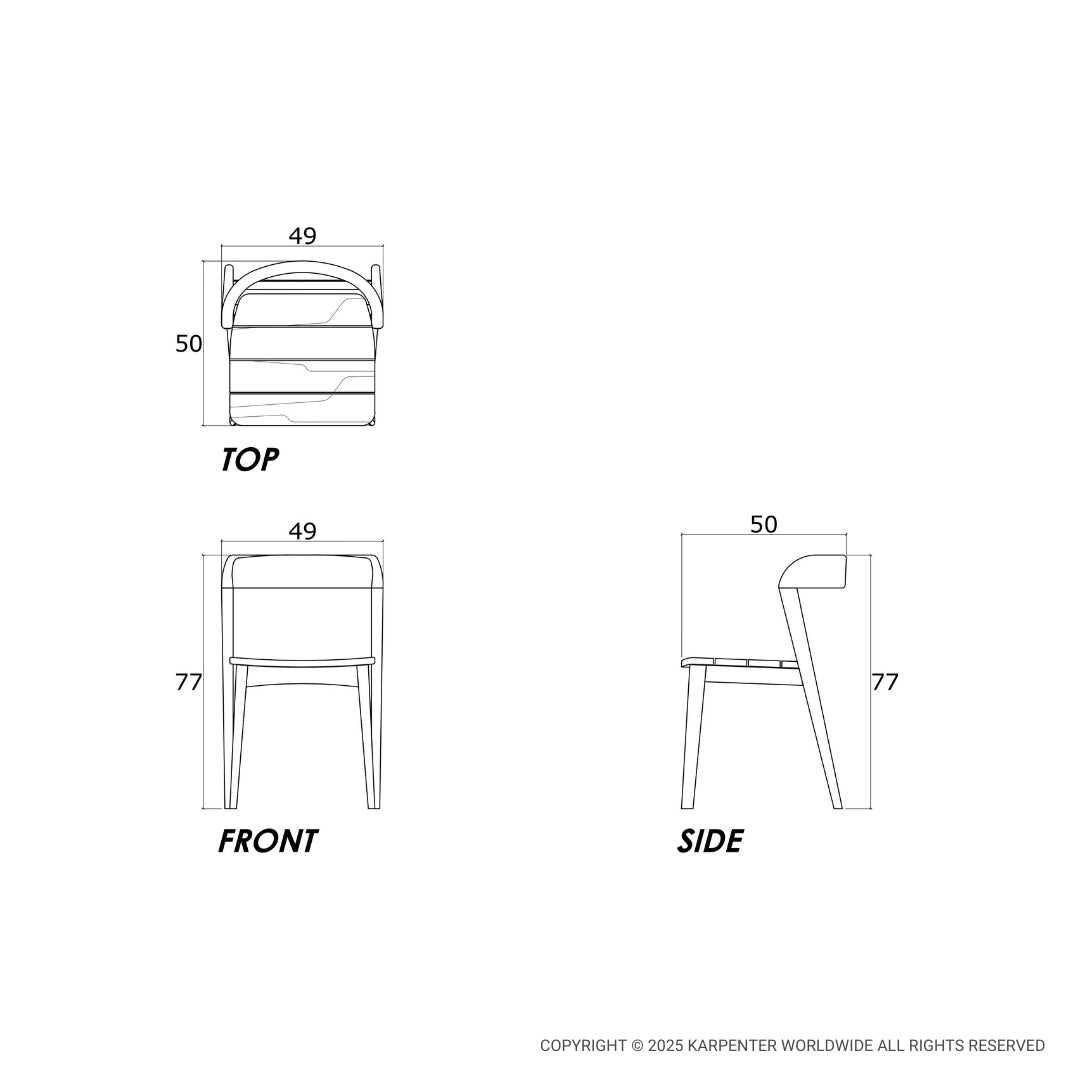 GRASSHOPPER OUTDOOR Stackable Chair Outdoor