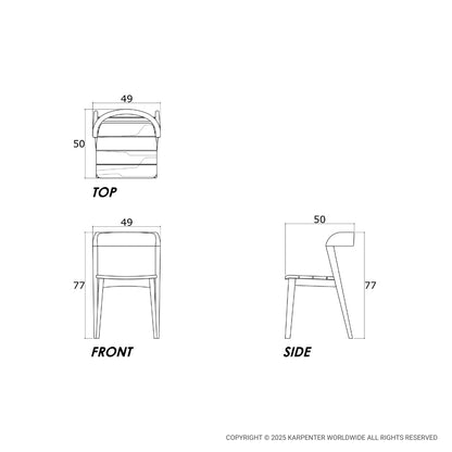 GRASSHOPPER OUTDOOR Stackable Chair Outdoor