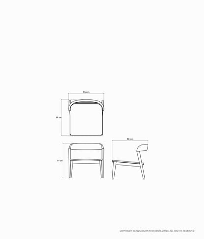 GRASSHOPPER Easy Chair Without Arm