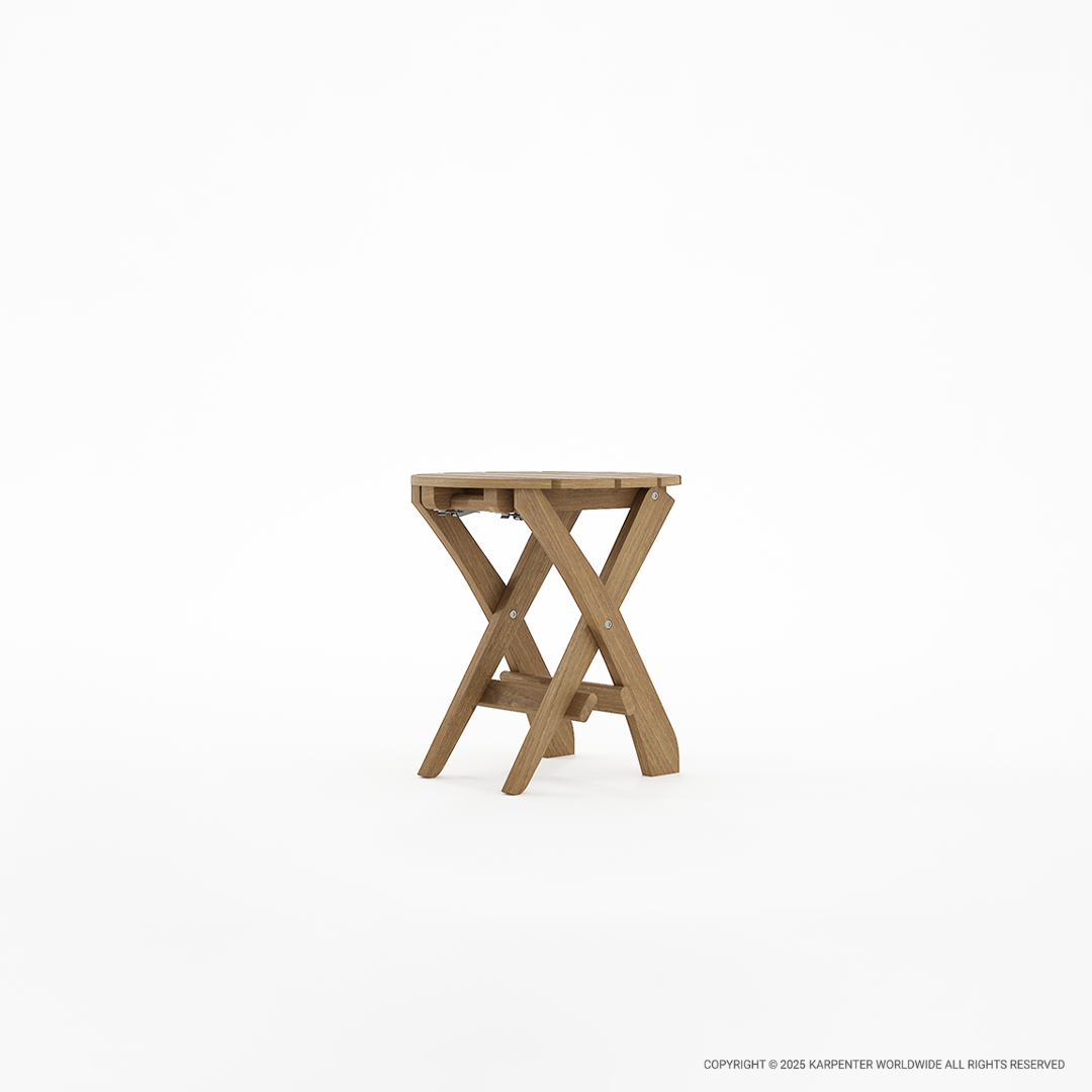 IDLE MOOSE Folding Round Side Table