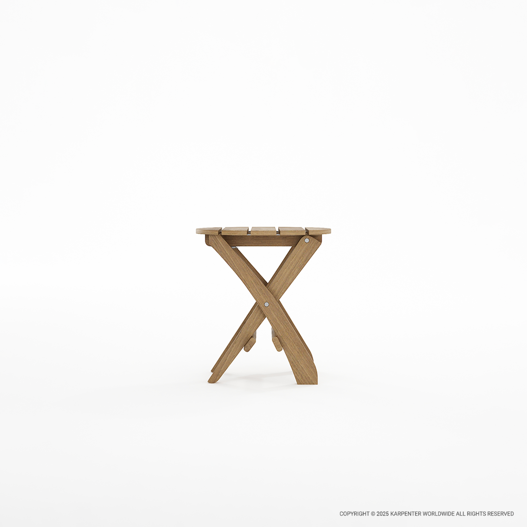 IDLE MOOSE Folding Round Side Table