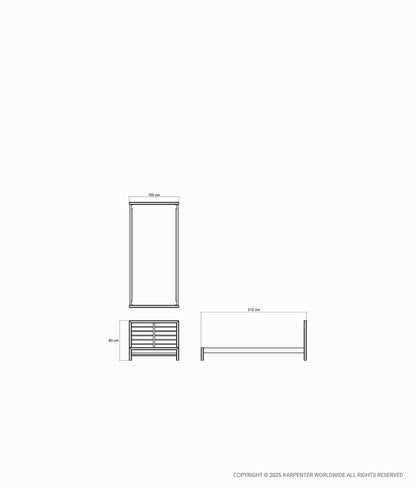 JUN Single Size Bed