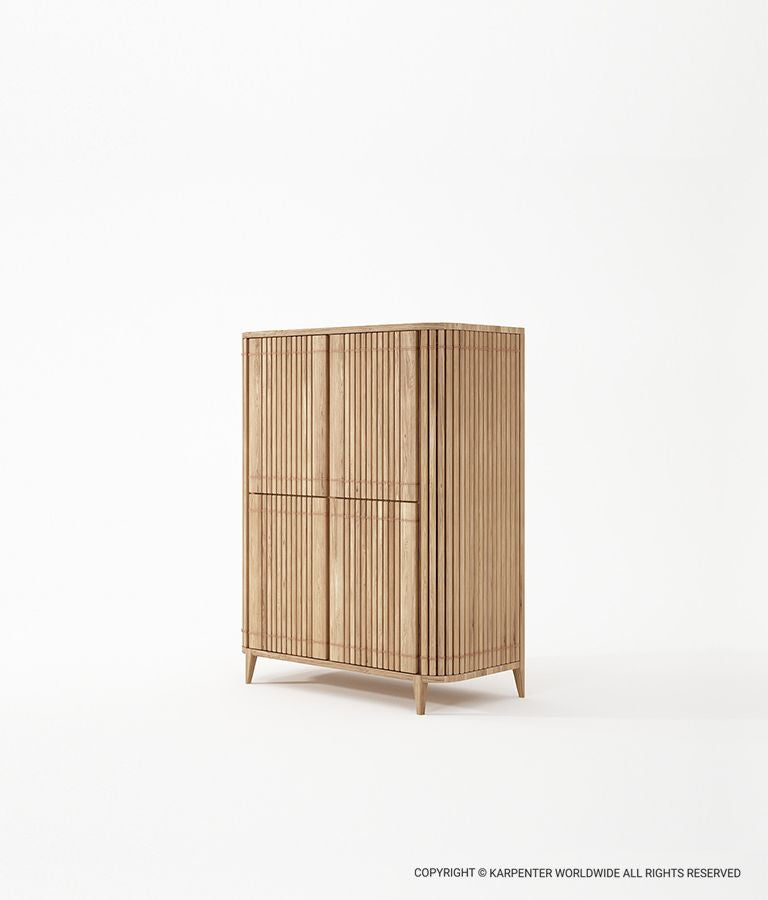 KOPPAR Cupboard w/ 4 Doors