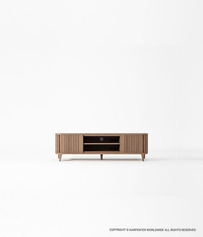 KOPPAR Media Cabinet w/ 2 Doors & Removable Shelf