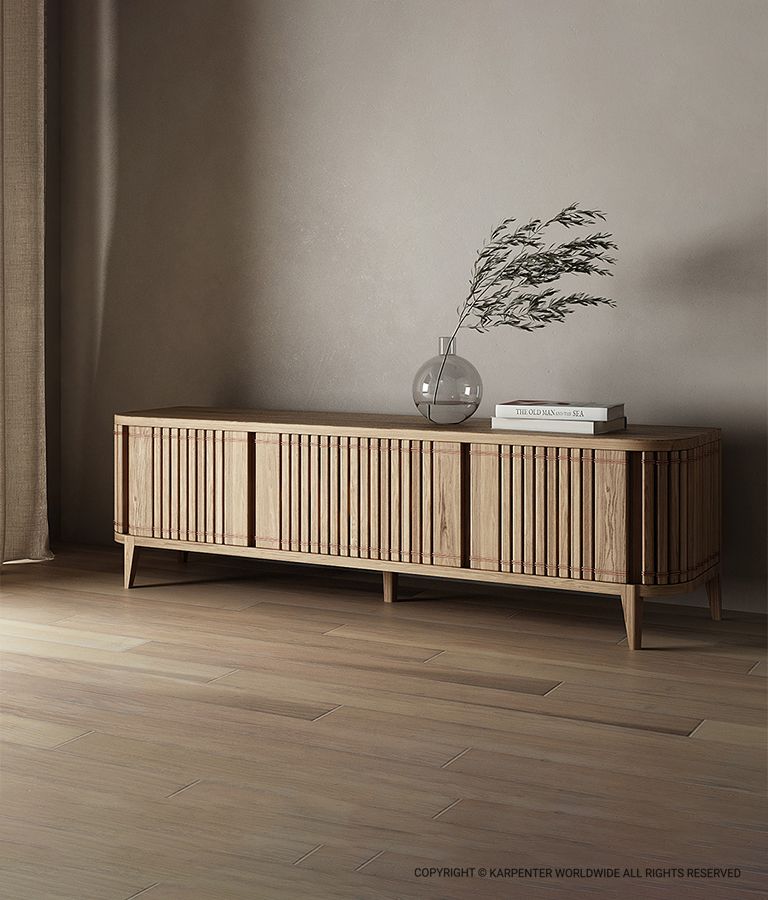 KOPPAR Media Cabinet w/ 3 Doors
