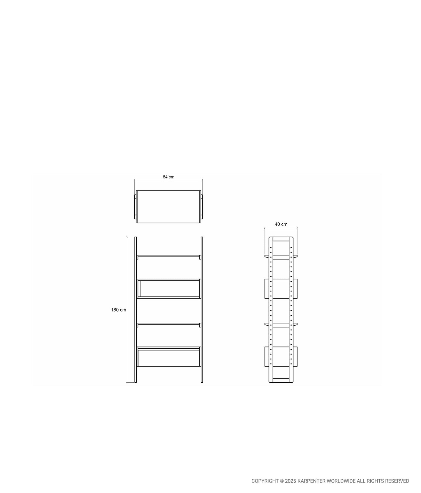 K/WSU Wall Shelf Unit - Single