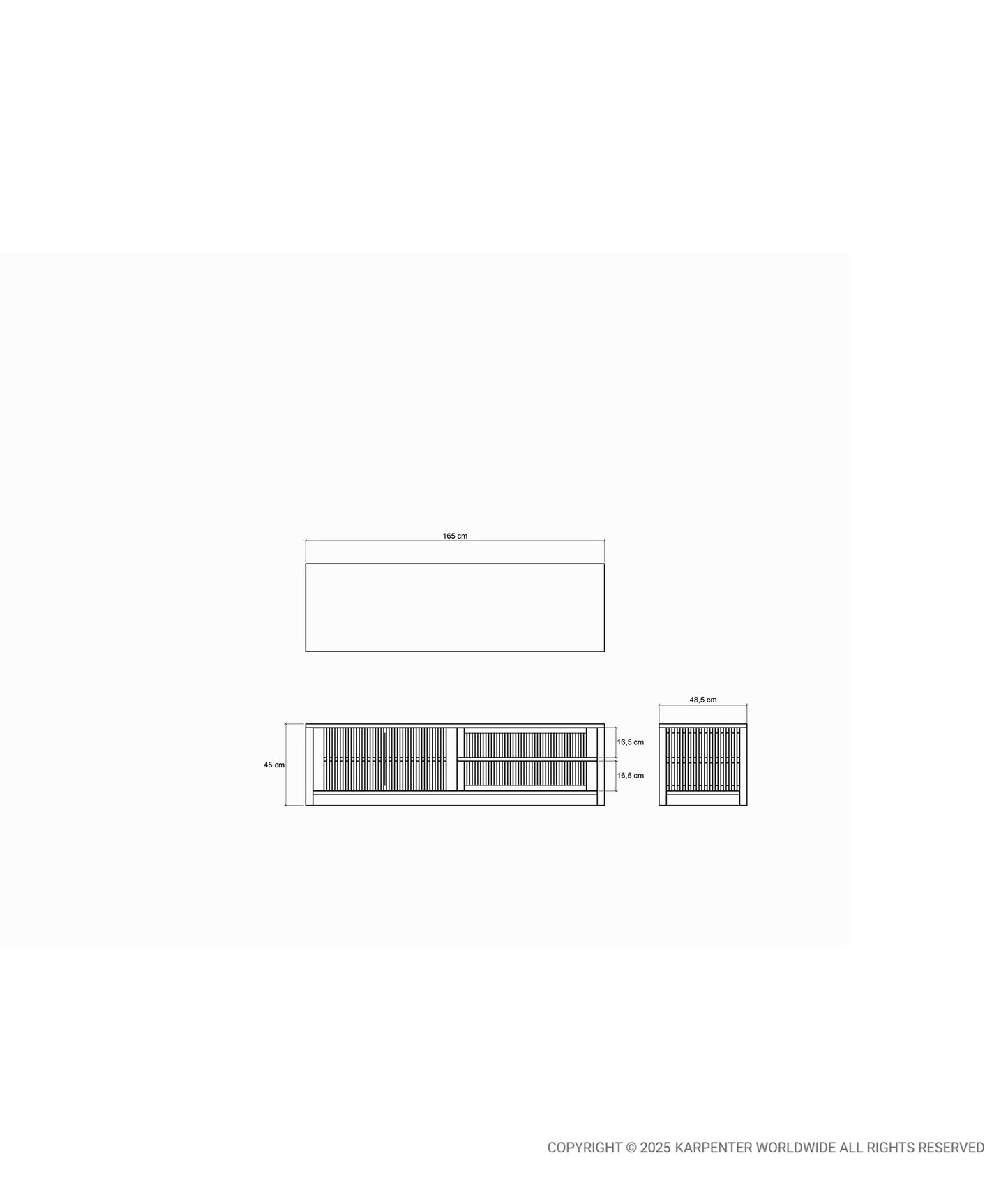 RAY Horizontal Divider 165