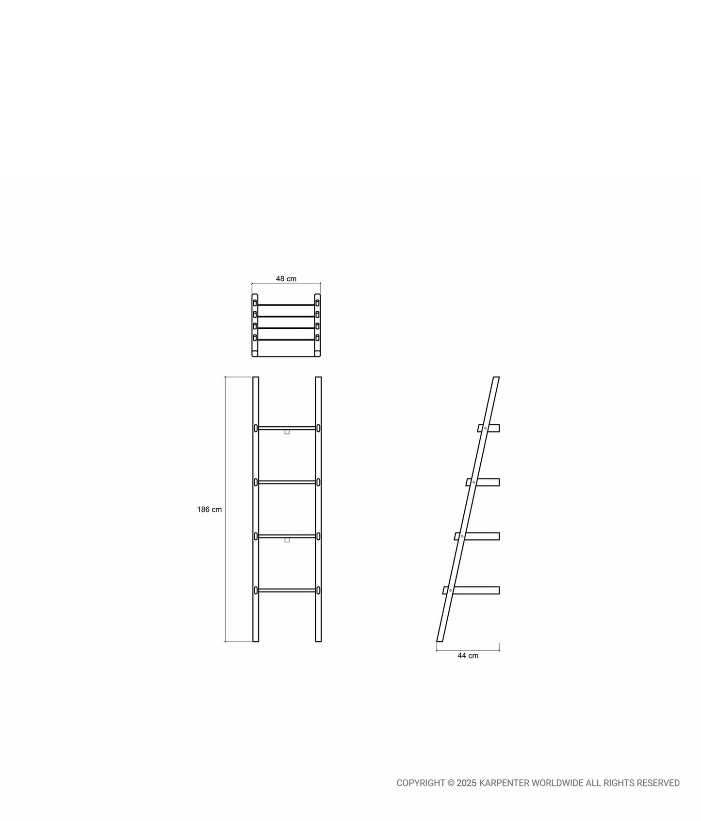 SIMPLYCITY Ladder Shelves