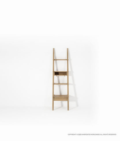 SIMPLYCITY Ladder Shelves w/ Drawer & Niche