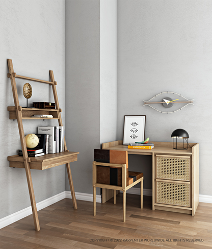 SIMPLYCITY Ladder w/ Drawer Desk & Niche