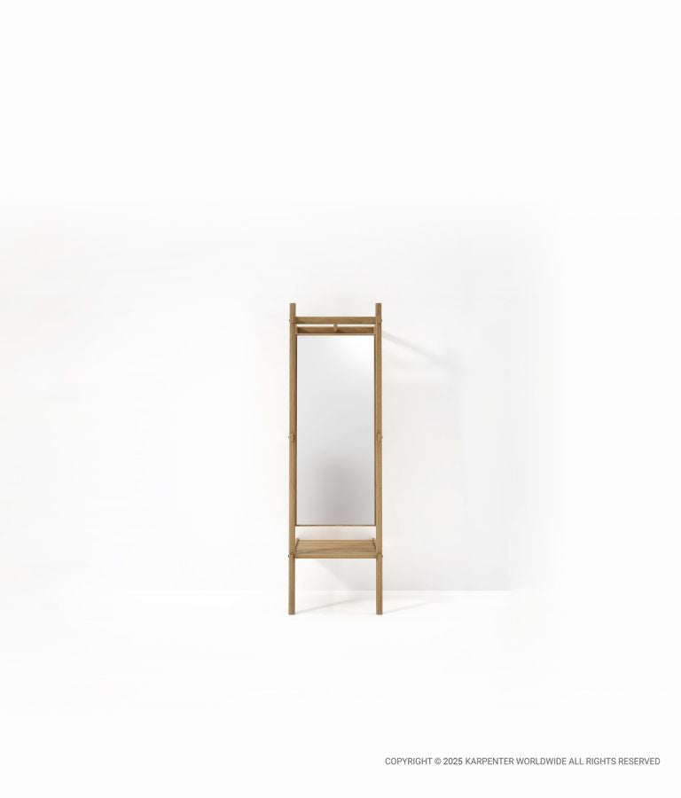 SIMPLYCITY Standing Mirror & Shelf