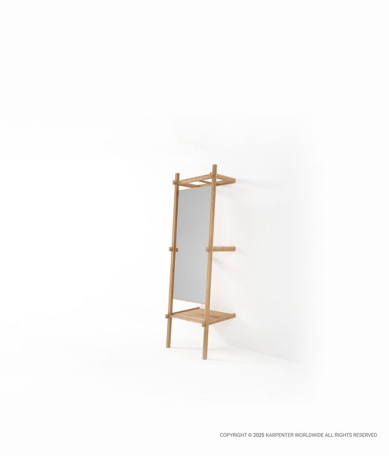 SIMPLYCITY Standing Mirror & Shelf