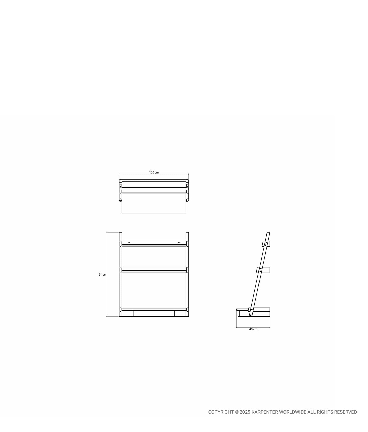 SIMPLYCITY Hanging Desk