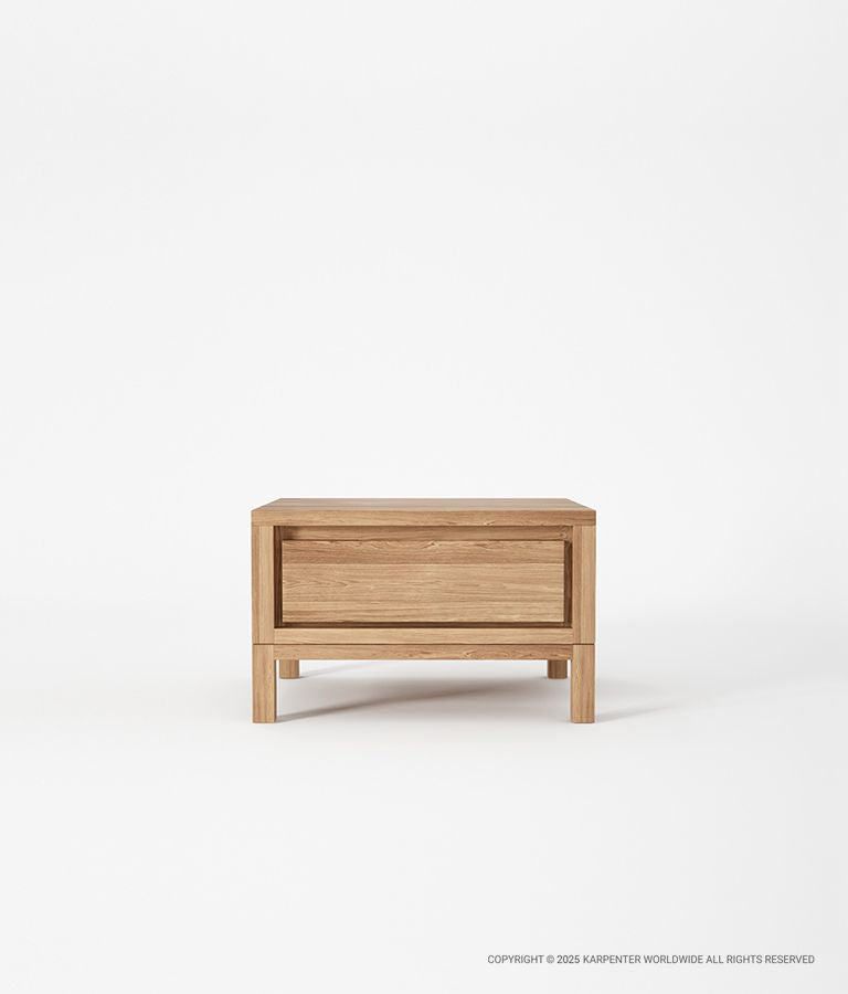 SOLID Bedside Table w/ Drawer