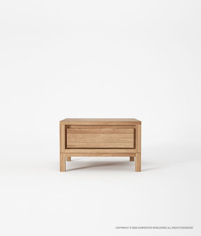 SOLID Bedside Table w/ Drawer