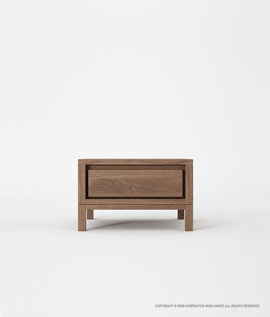 SOLID Bedside Table w/ Drawer