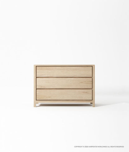 SOLID Chest w/ 3 Drawers