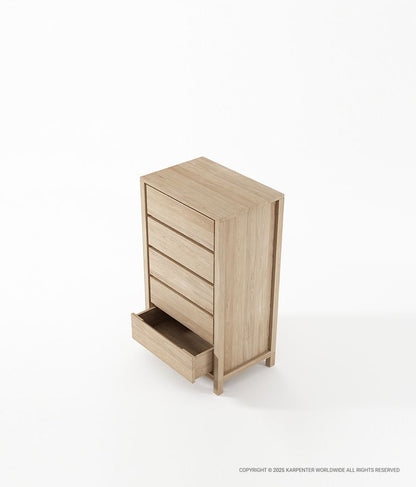SOLID Tall Boy w/ 5 Drawers