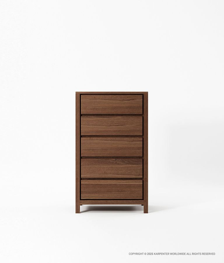 SOLID Tall Boy w/ 5 Drawers