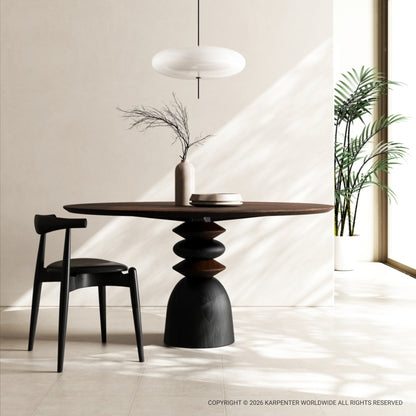 STACCATO Round Dining Table 150