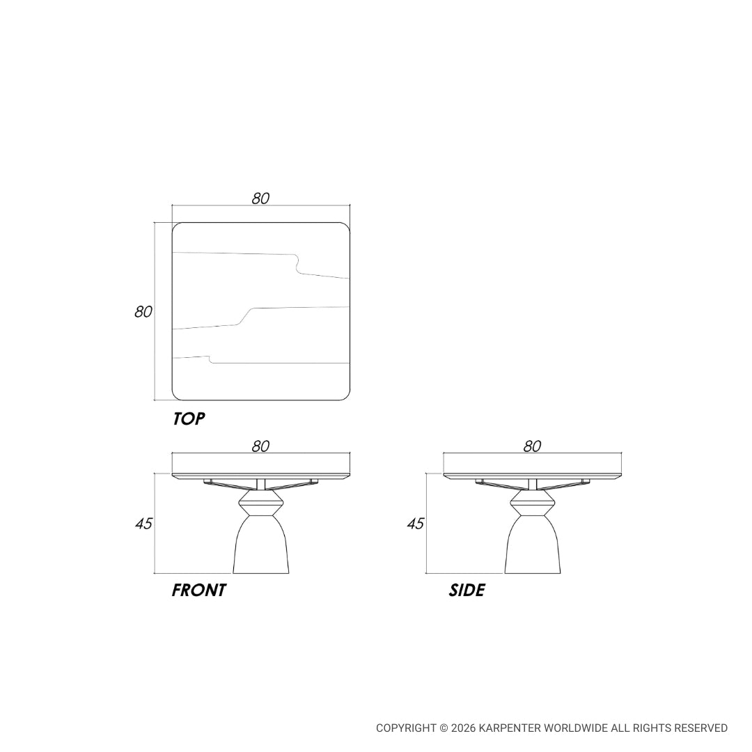 STACCATO Square Coffee Table
