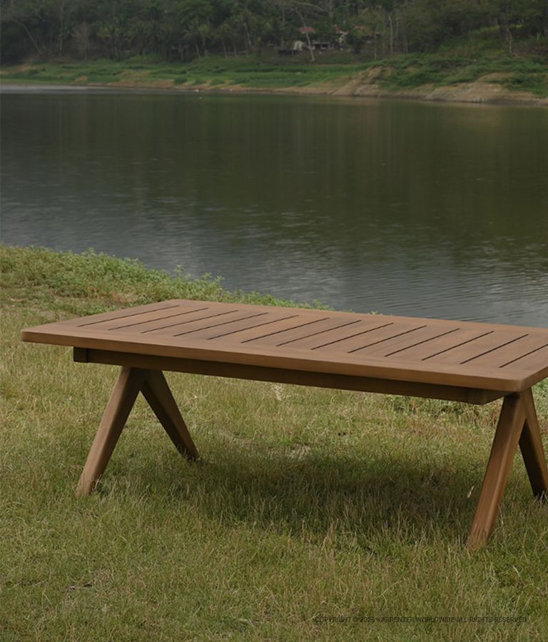 TRIBUTE OUTDOOR Rectangular Coffee Table 120
