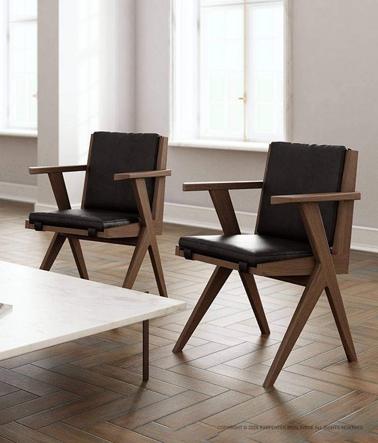 TRIBUTE Armchair w/ Leather