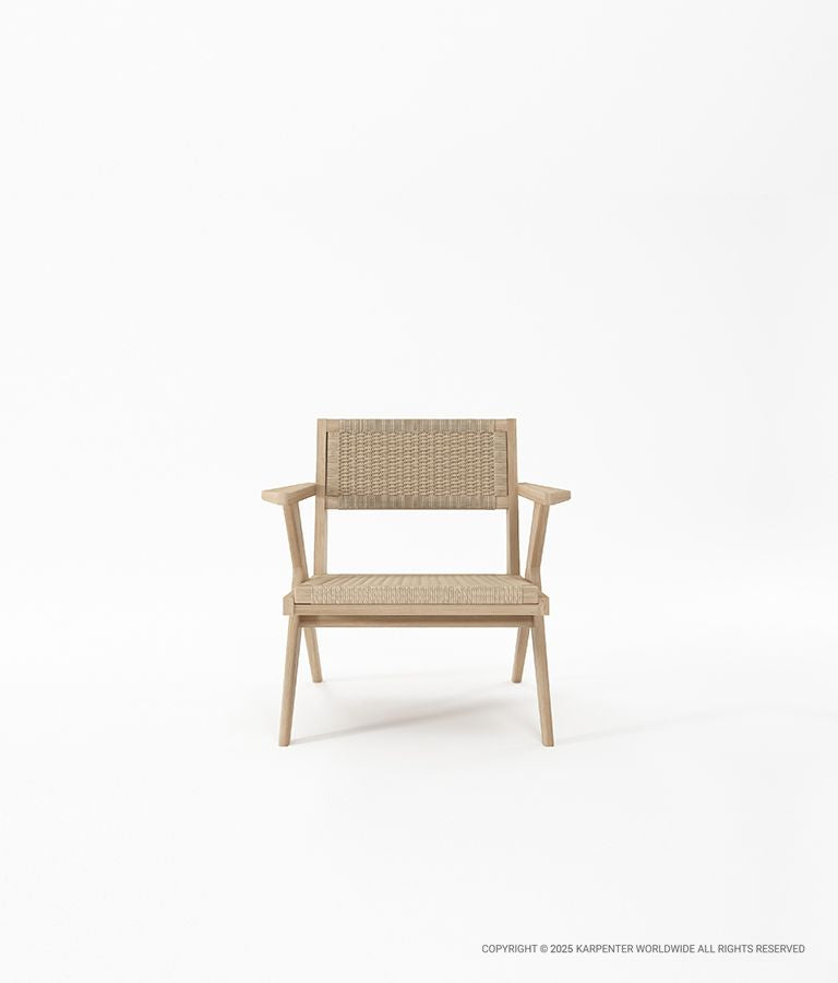 TRIBUTE Easy Chair w/ Natural Paper Cord