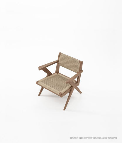 TRIBUTE Easy Chair w/ Natural Paper Cord