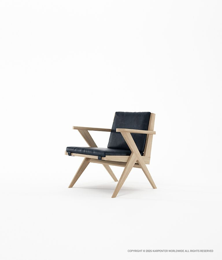 TRIBUTE Easy Chair w/ Leather