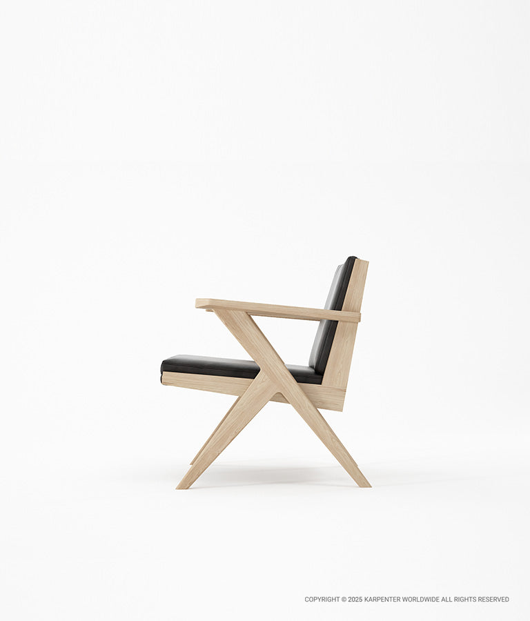 TRIBUTE Easy Chair w/ Leather