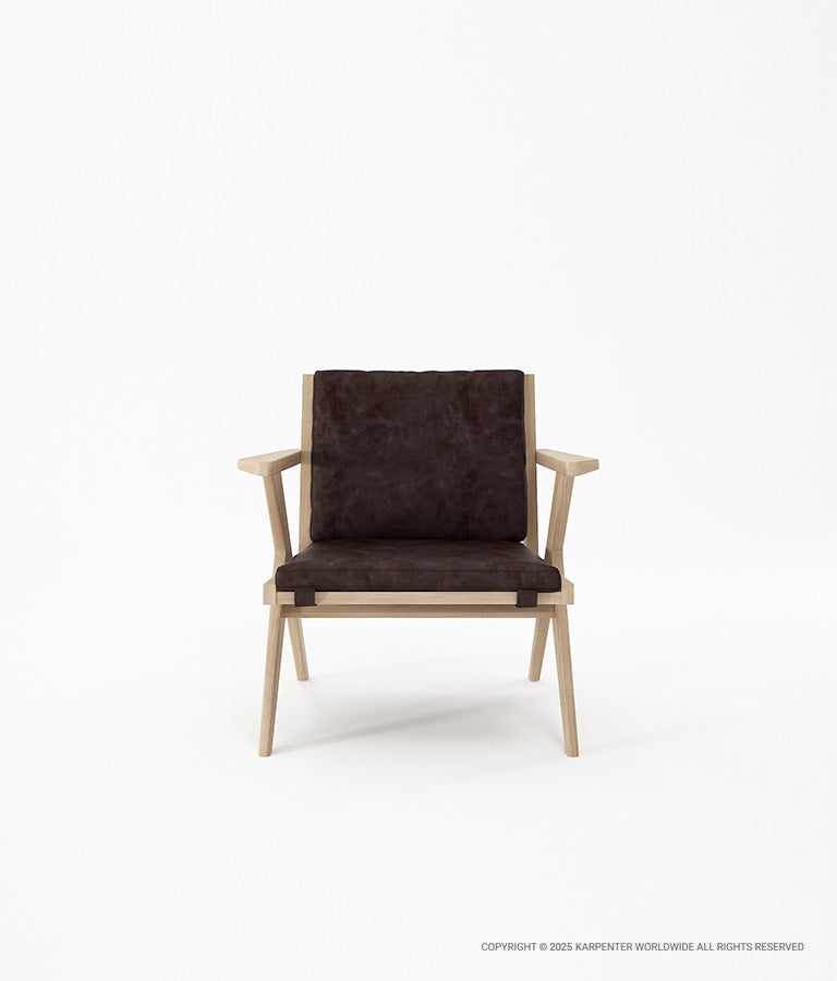 TRIBUTE Easy Chair w/ Leather
