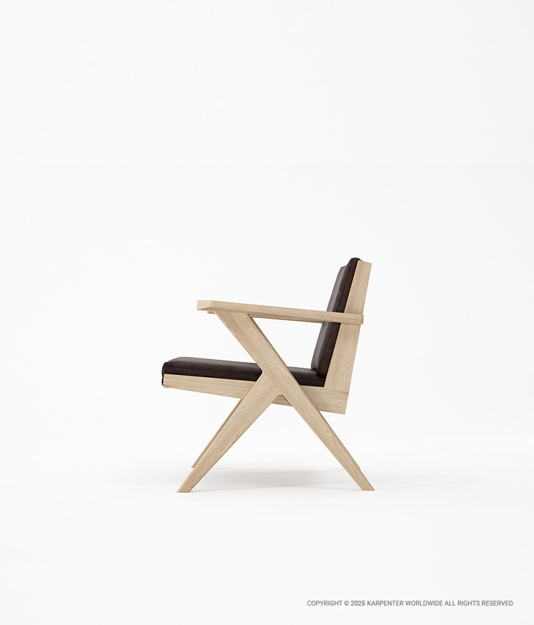 TRIBUTE Easy Chair w/ Leather