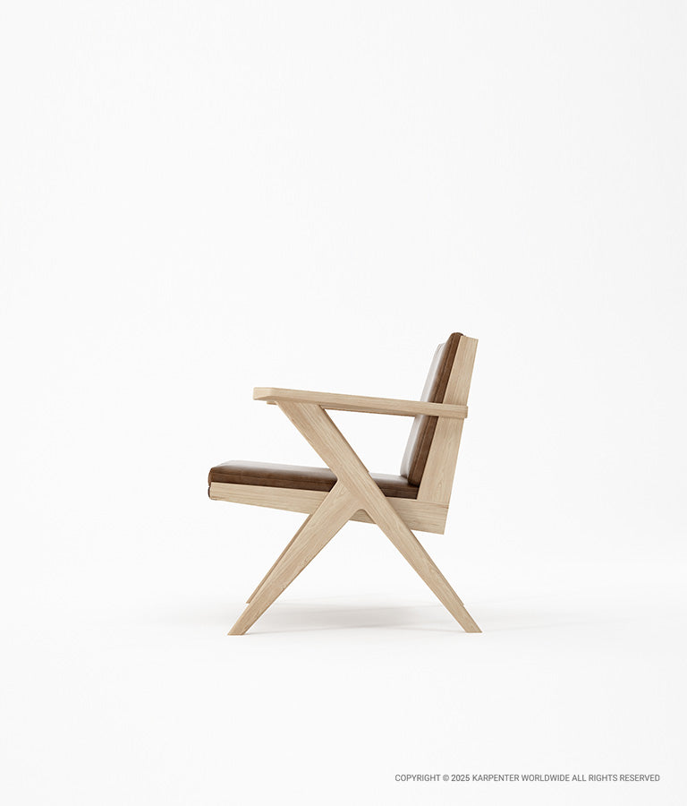 TRIBUTE Easy Chair w/ Leather