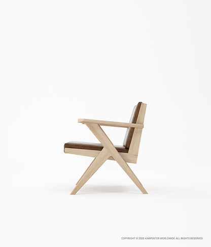 TRIBUTE Easy Chair w/ Leather