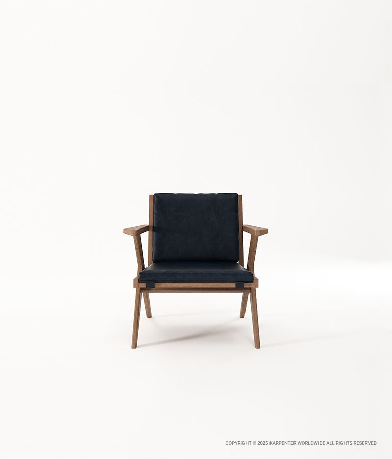 TRIBUTE Easy Chair w/ Leather
