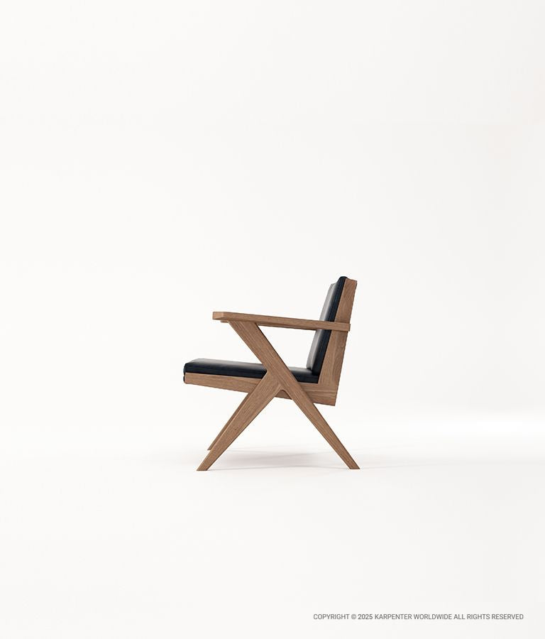 TRIBUTE Easy Chair w/ Leather
