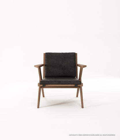 TRIBUTE Easy Chair w/ Leather