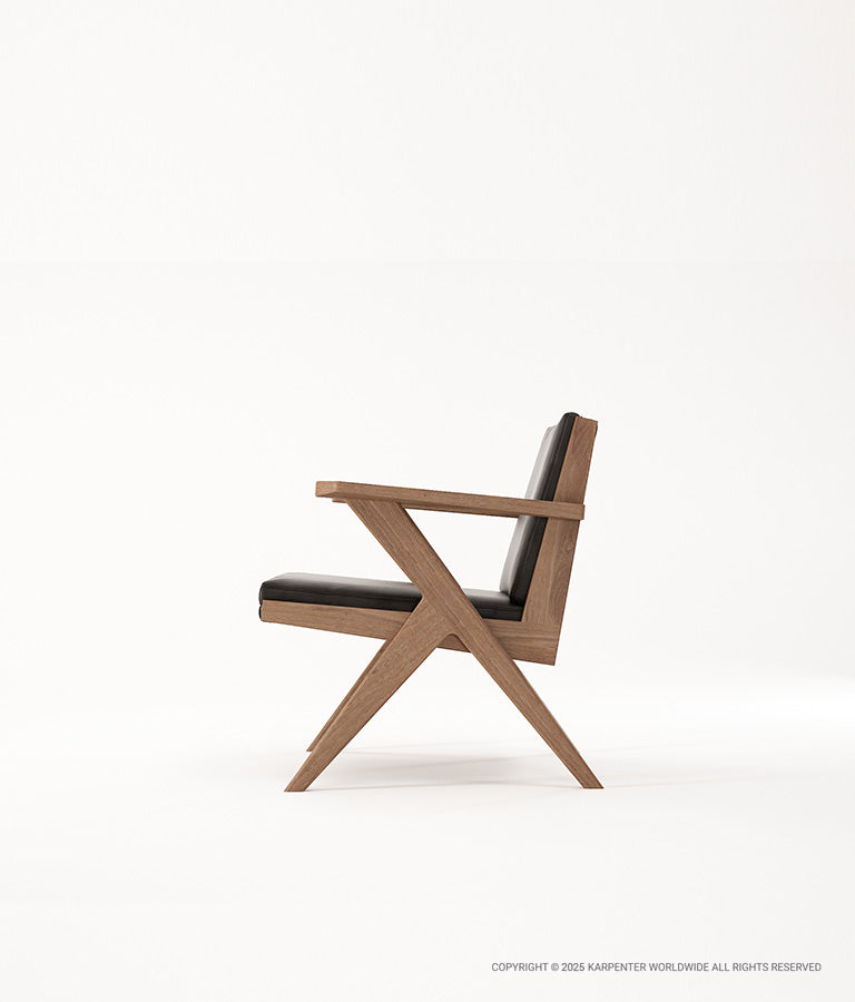 TRIBUTE Easy Chair w/ Leather