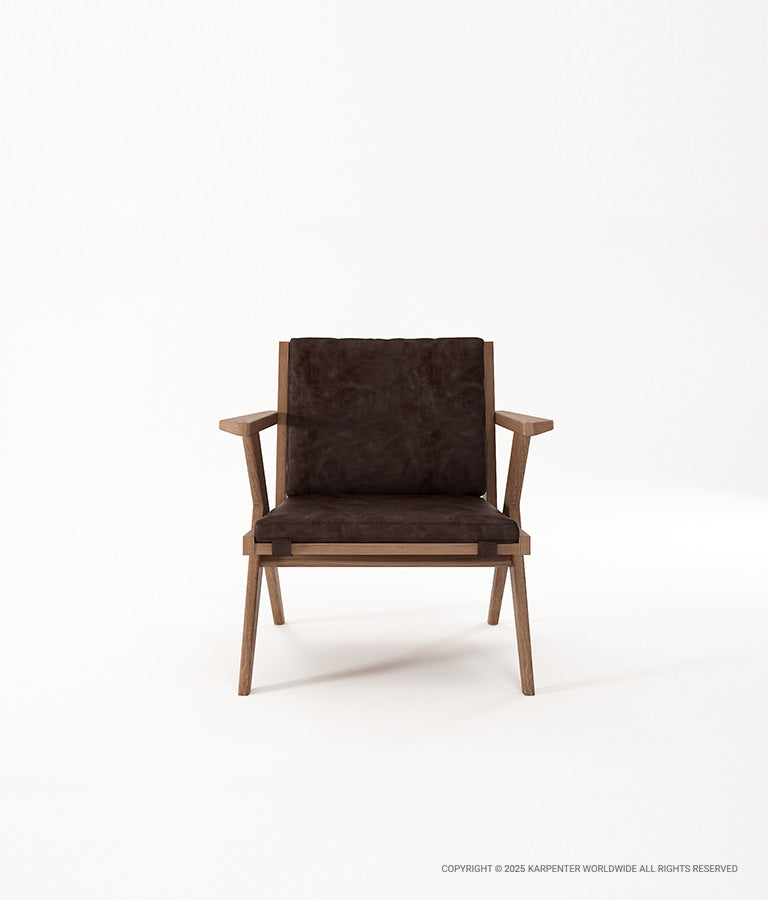TRIBUTE Easy Chair w/ Leather
