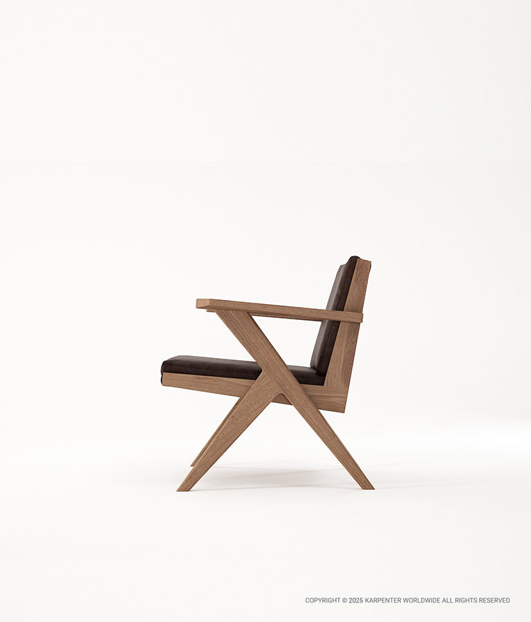 TRIBUTE Easy Chair w/ Leather