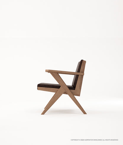 TRIBUTE Easy Chair w/ Leather